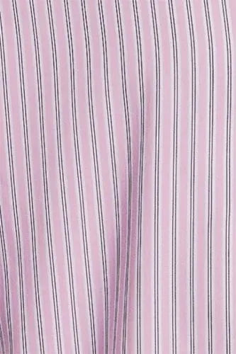 Men's No Iron Supima Cotton Pinpoint Straight Collar Dress Shirt