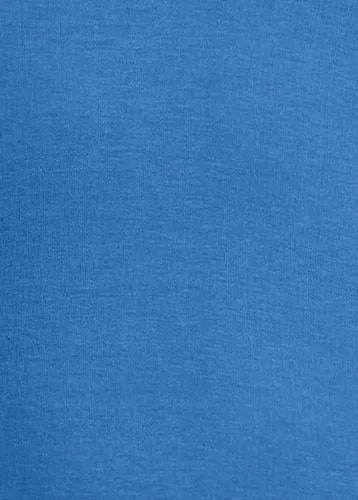 Women's Relaxed Cotton Long Sleeve Mock Turtleneck