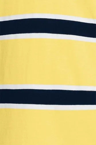 Men's Long Sleeve Stripe Rugby Shirt