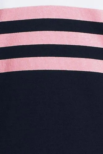 Men's Long Sleeve Stripe Rugby Shirt