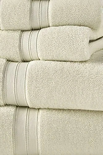 Blue Loom Liam Odor Resistant Cotton 6 Piece Bath Towel Set
