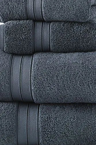 Blue Loom Liam Odor Resistant Cotton 6 Piece Bath Towel Set