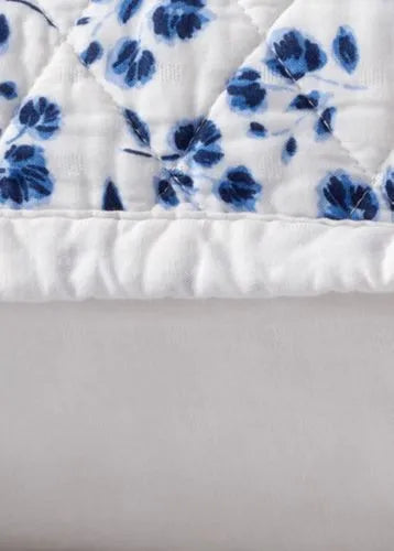 Printed Diamond Double Voile Quilt