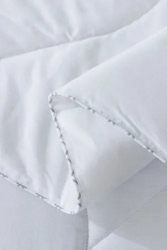 Waverly Cotton White Duck Down and Feather Comforter