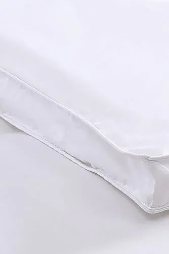 Farm to Home Organic Cotton Classic Wavy Channel Down Alternative Mattress Pad