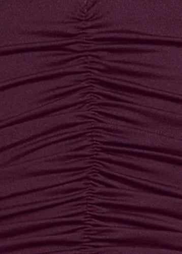 Women's Ruched Halter Midkini Top