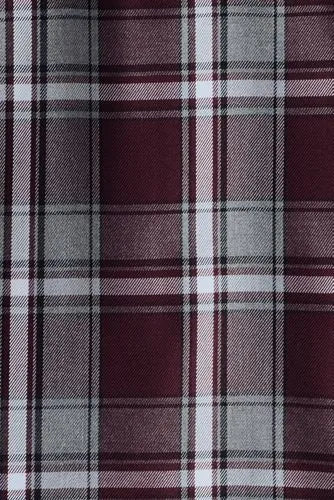 Girls Top of the Knee Plaid Box Pleat Skirt