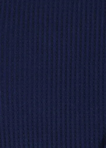 Women's Long Sleeve Waffle Collared Shacket