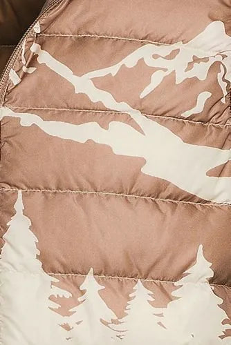 Men's Wanderweight Packable Print Down Vest
