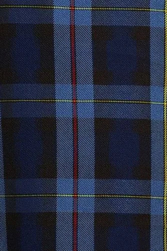 School Uniform Girls Plaid Button Shoulder Patch Pocket Jumper