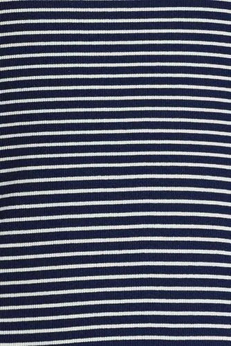 Women's Short Sleeve Crew Neck Micro Rib Mini Tee