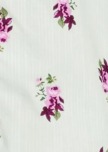 Women's Cotton Poplin 2 Piece Pajama Set - Short Sleeve Top and Shorts