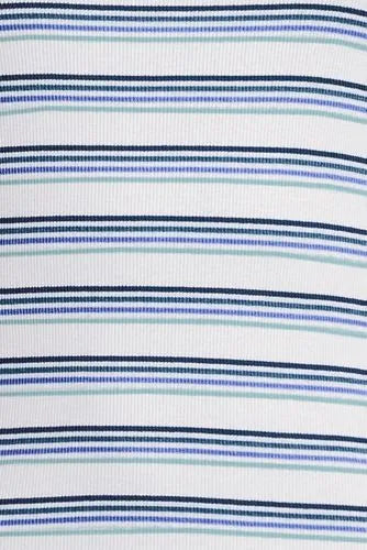 Women's Petite Micro Rib Crew Neck Tank