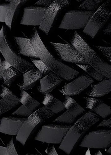 Men's Leather Braid Belt