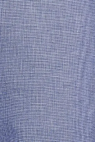 Men's Linen Cotton Elastic Waist Pant