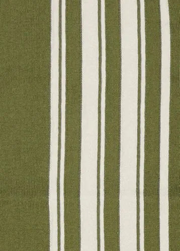 Men's Short Sleeve Striped Button Through Sweater Polo