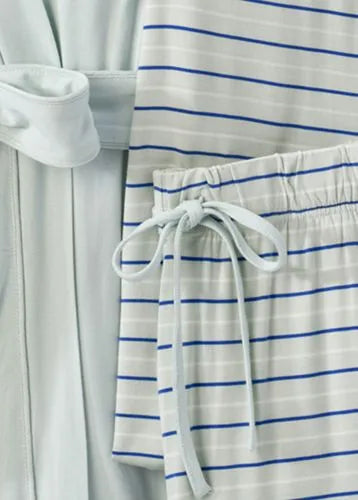 Women's Cooling 3 Piece Pajama Set - Tank Crop and Robe