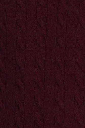 Men's Long Sleeve Cashtouch Cable Crewneck Sweater