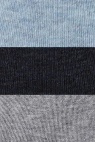 Men's Cotton No Show Socks 3 Pack