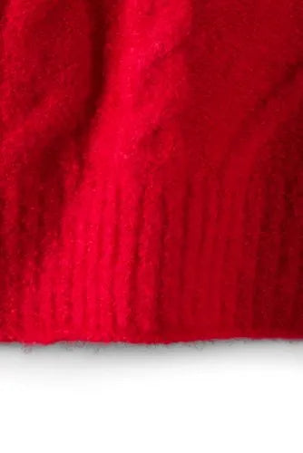 Women's CashTouch Cable Knit Scarf