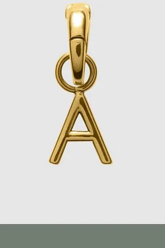 Water-Resistant Letter Charm