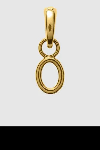 Water-Resistant Letter Charm
