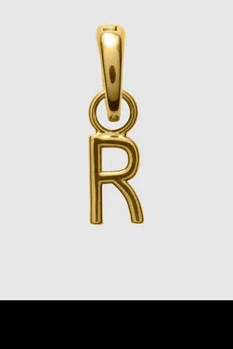Water-Resistant Letter Charm