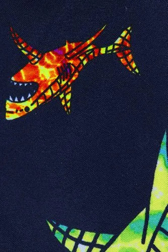Boys Printed Volley Swim Trunks