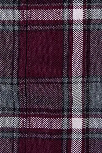School Uniform Girls Plaid Box Pleat Skirt Top of the Knee