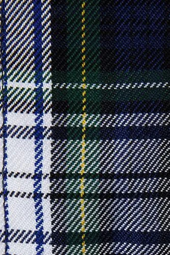Women's Plaid Box Pleat Skirt Top of the Knee